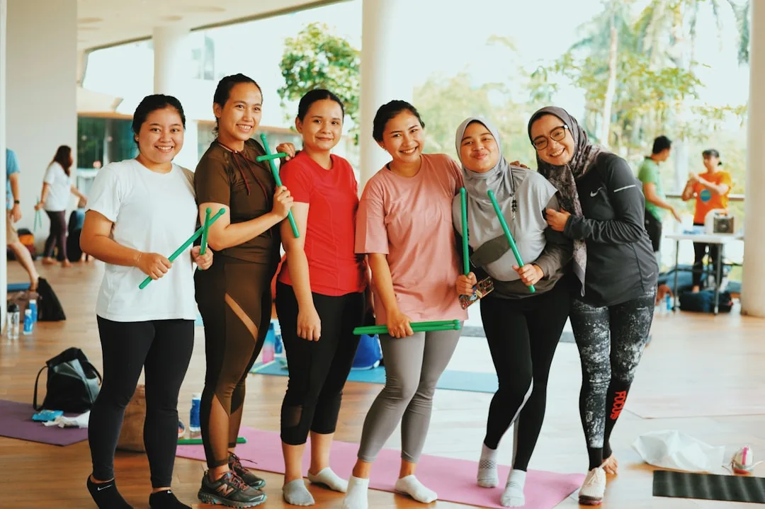Kyool fitness community celebrating and supporting each other