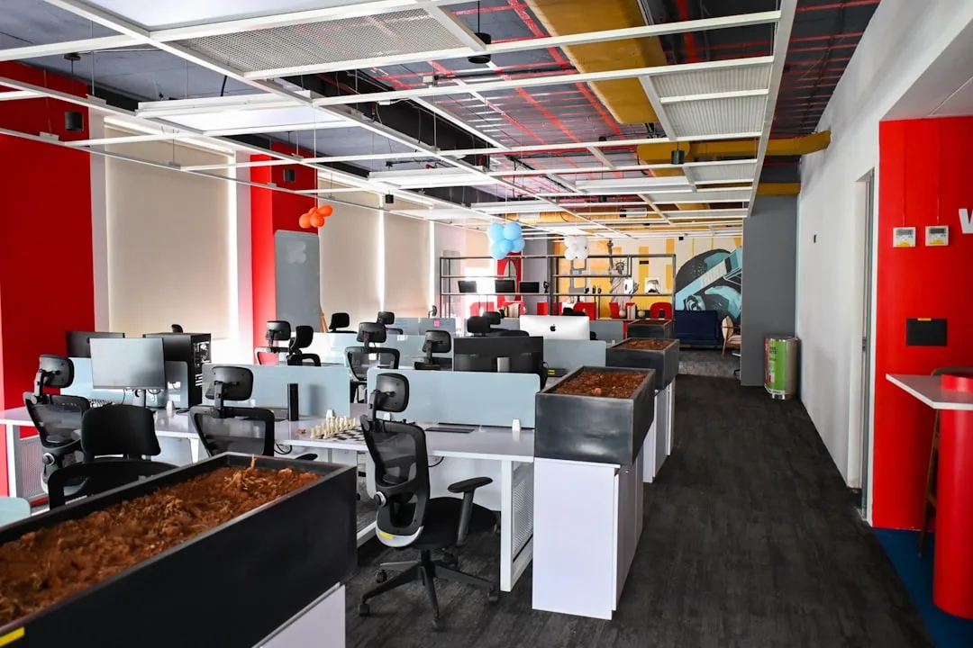 Kyool modern office workspace built for innovation and product development
